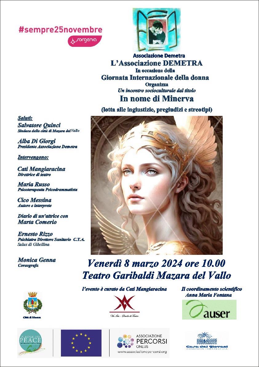 Incontro al Teatro Garibaldi "In nome di Minerva"