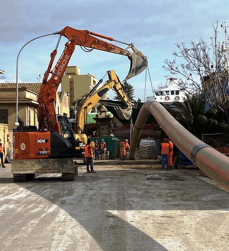 Nuova rete fognaria Trasmazaro, terminati i lavori