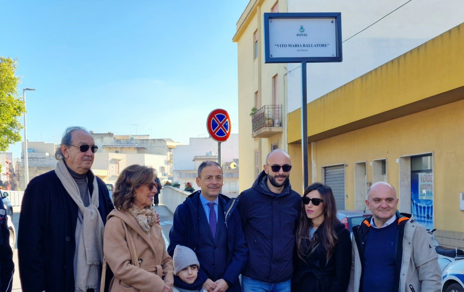 Il ponte storico di collegamento tra il Trasmazaro ed il Centro da oggi assume il toponimo "Ponte Vito Maria Ballatore - Architetto"