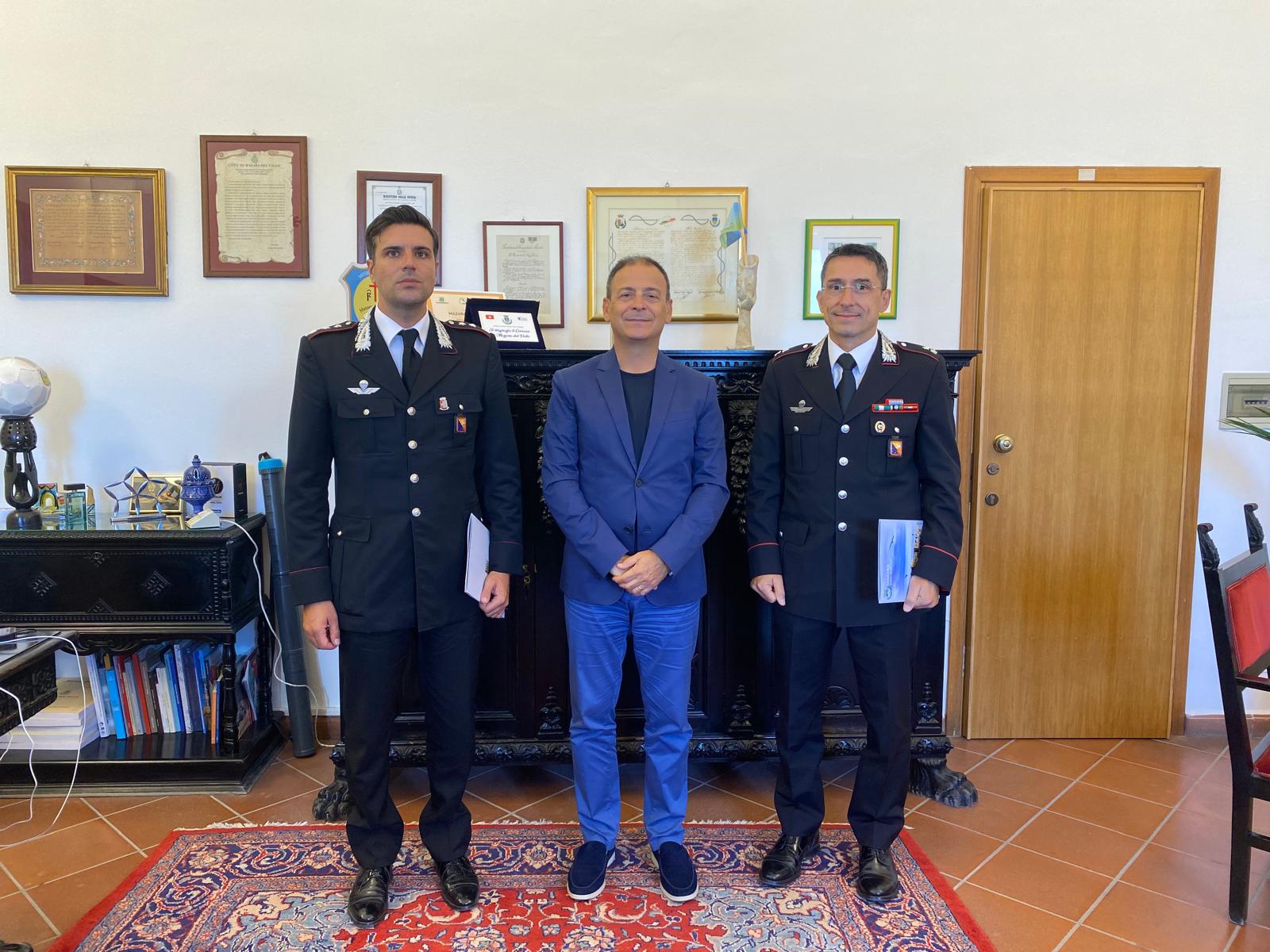    Passaggio di consegne al Comando della Compagnia Carabinieri di Mazara