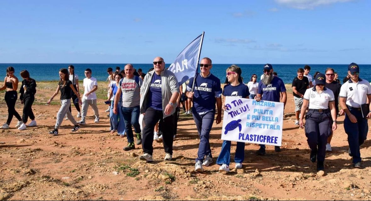 Grande partecipazione alla Giornata Nazionale Plastic Free a Mazara del Vallo