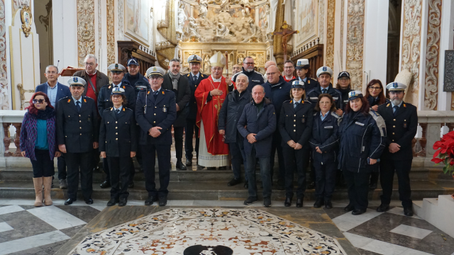  Celebrata in Cattedrale la ricorrenza di San Sebastiano martire, Patrono della Polizia locale